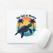 Golf van Mexico Schildpad Graphic Zee Schildpad S Muismat (Met muis)