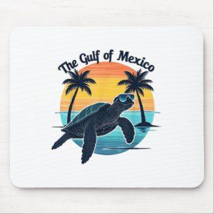 Golf van Mexico Schildpad Graphic Zee Schildpad S Muismat