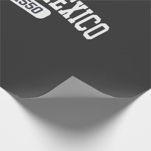 Golf van Mexico Sinds 1550 Amerikaanse Humor Cadeaupapier (Hoek)