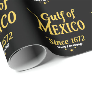 Golf van Mexico Sinds 1672, Diepe Duik in de Gesch Cadeaupapier