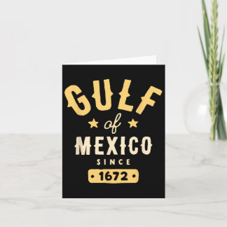 Golf van Mexico sinds 1672 T-shirt.png Kaart