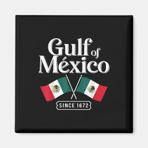 Golf van Mexico sinds 1672 Trump 2025 Retro Vintag Magneet