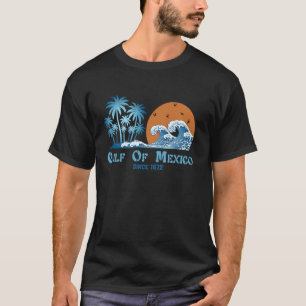 Golf van Mexico Sinds 1672 Vintage strand T-shirts