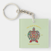 Golf van Mexico Sleutelhanger (Voorkant)