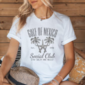 Golf van Mexico Social Club Est. 1550 Strandthema Tri-Blend Shirt