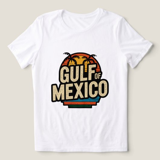 "Golf van Mexico Spirit" 🔥 Tri-Blend Shirt (Design voorkant)