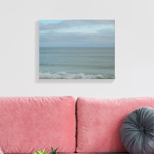 Golf van Mexico-strand Canvas Afdruk (Insitu (Woonkamer))