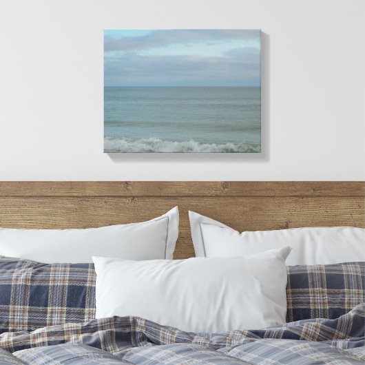 Golf van Mexico-strand Canvas Afdruk (Insitu (Slaapkamer))