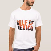 GOLF VAN MEXICO, STRAND T-SHIRT (Voorkant)