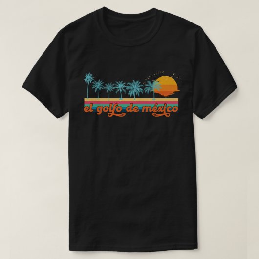 Golf van Mexico T-shirt (Design voorkant)