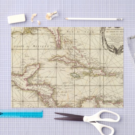 Golf van Mexico Tissuepapier (Craft)