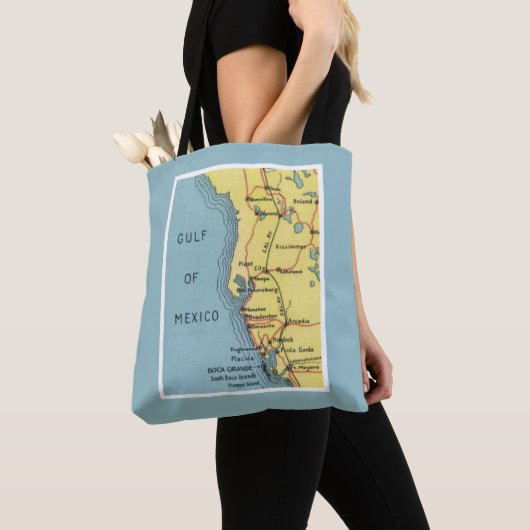 Golf van Mexico Tote Bag (Dichtbij)