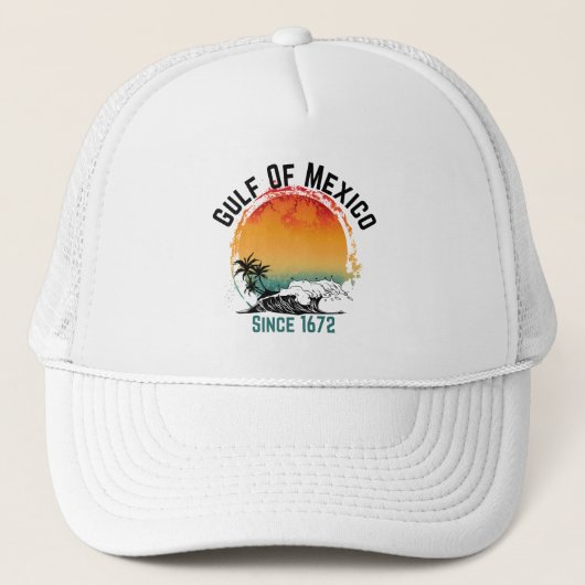 Golf van Mexico Trucker Pet (Voorkant)