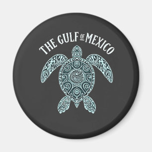Golf van Mexico Turtle Zee Latino Magneet