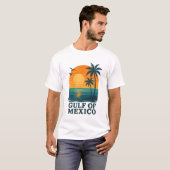 Golf van Mexico vibes T-shirt (Voorkant volledig)