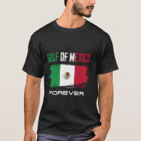 Golf van Mexico voor altijd Mexicaanse vlag voor