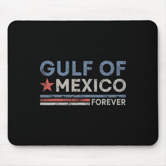 Golf van Mexico voor altijd Muismat (Voorkant)