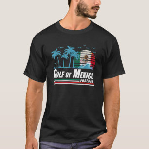 Golf van Mexico voor altijd Retro Golf van Mexico T-shirt