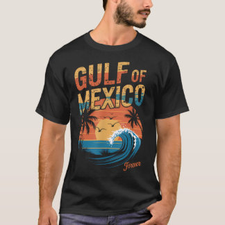 Golf van Mexico Voor altijd Retro Vintage Golf van T-shirt