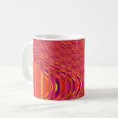 Golf van Mok met tapijtkoffie, roze-Oranje (Voorkant links)