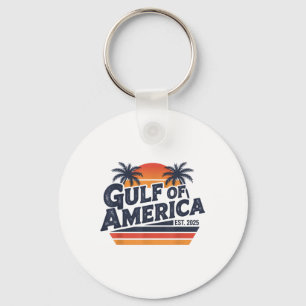 Golf van ons Amerika 2025 Vintage Retro Amerikaans Sleutelhanger