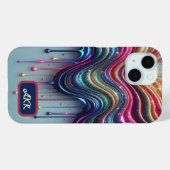 Golf van Regenboog Case-Mate iPhone Case (Achterkant (horizontaal))