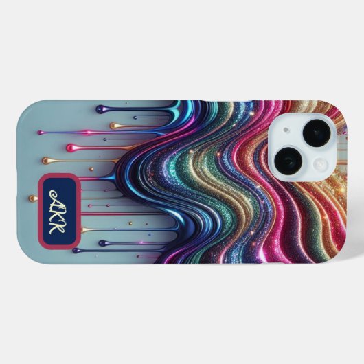 Golf van Regenboog Case-Mate iPhone Case (Achterkant (horizontaal))