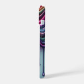 Golf van Regenboog iPhone 15 Case (Linkerkant)