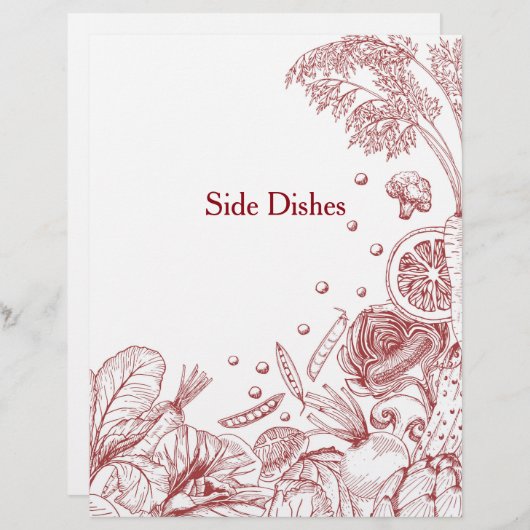 Golf van Rood Veggies - categorie Ontvang (Voorkant / Achterkant)