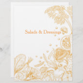 Golf van Sinaasappel Veggies - categorie nuttige t (Voorkant / Achterkant)