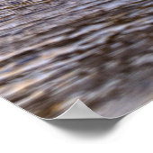 Golf van Surf in de Oceaan Poster (Hoek)