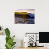 Golf van Surf in de Oceaan Poster (Thuiskantoor)