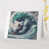 Golf van sympathie kaart (Gele Bloem)