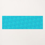 Golf van Turquoise Yogamat (Achterkant (horizontaal))