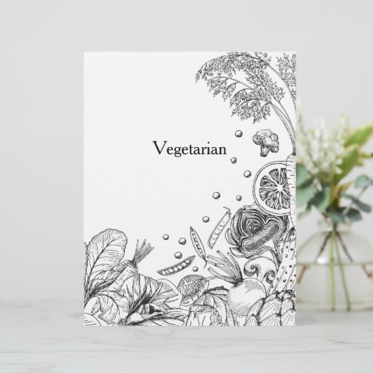 Golf van Veggies Black - categorie Ontvangst (Staand voorkant)