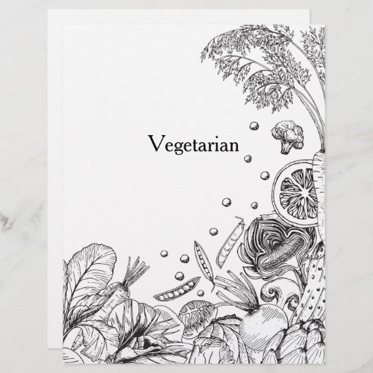 Golf van Veggies Black - categorie Ontvangst (Voorkant / Achterkant)