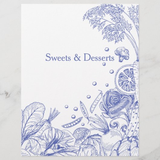 Golf van Veggies Blue - categorie Ontvangst (Voorkant)