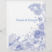 Golf van Veggies Blue - categorie Ontvangst (Voorkant / Achterkant)