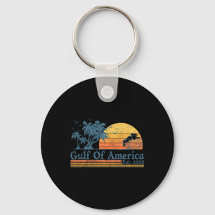 Golf van Verenigde Staten 2025 Retro Beach 2 Sleutelhanger