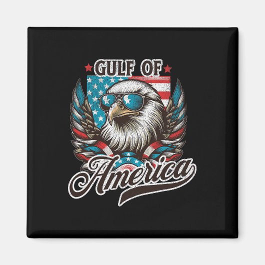 Golf van Verenigde Staten Grappige Amerikaanse Ade Magneet (Voorkant)