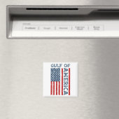 Golf van Verenigde Staten Grappige Amerikaanse vla Magneet (Insitu (Vaatwasser))