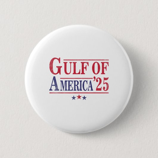 Golf van Verenigde Staten Grappige Golf van Mexico Ronde Button 5,7 Cm (Voorkant)