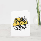 Golf van Verenigde Staten Palm Tree USA 2025 Ameri Kaart (Voorkant)