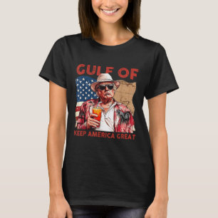 Golf van Verenigde Staten Patriottische Amerika Go T-shirt