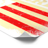 Golf van Verenigde Staten Shirt Golf van Verenigde Poster (Hoek)