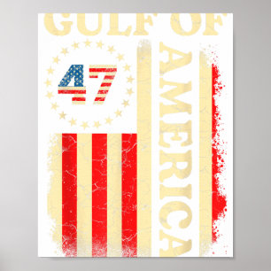 Golf van Verenigde Staten Shirt Golf van Verenigde Poster