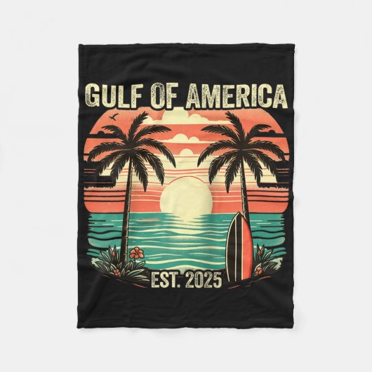 Golf van Verenigde Staten strand Amerika Golf me Fleece Deken (Voorkant)