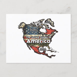 Golf van Verenigde Staten van Amerika Briefkaart
