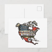 Golf van Verenigde Staten van Amerika Briefkaart (Voorkant / Achterkant)
