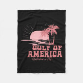 Golf van Verenigde Staten van Amerika EST 2025 Bea Fleece Deken (Voorkant)